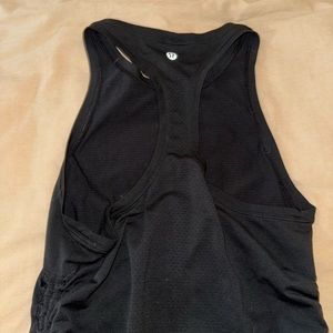 Lululemon racer back black tank